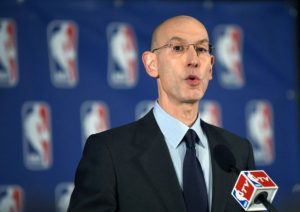 NBA Commissioner Adams Silver. (PHOTO: AFP)