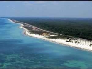 Beach near Sabancuy, Campeche.