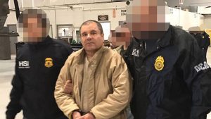 Drug lord Joaquin "El Chapo" Guzman was extradited to New York last week. PHOTO: PGR/Prensa Internacional/ZUMA