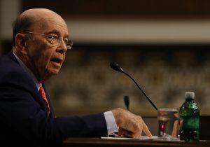 Wilbur Ross, U.S. Commerce Secretary,, at confirmation hearing. (PHOTO: marketwatch.com)