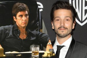 Diego Luna (right) will reinterpret the 'Scarface' role played by Al Pacino (left) in a previous film. (PHOTO: unomasuno.com)