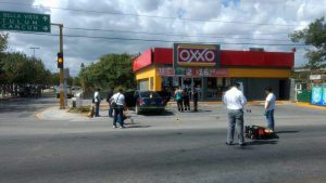 Gunfire killed at least one man Tuesday in Playa del Carmen. (PHOTO: Diario de Yucatan)