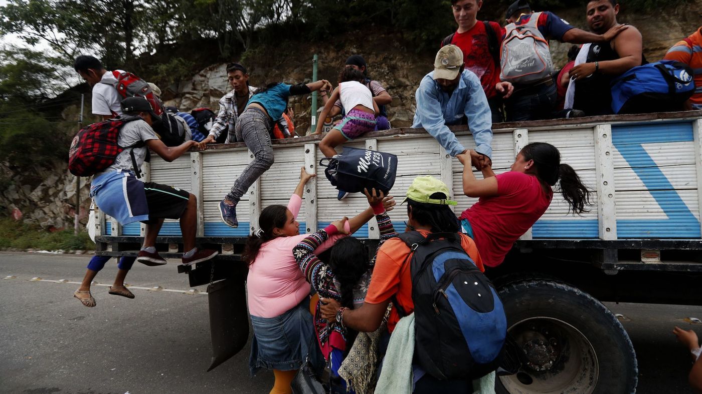 Mexico Sends Federal Forces To Its Southern Border As Migrant Caravan ...