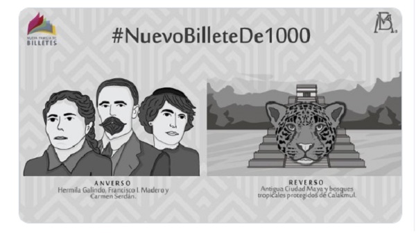 Mexico To Introduce New 1 000 Peso Bill The Yucatan Times