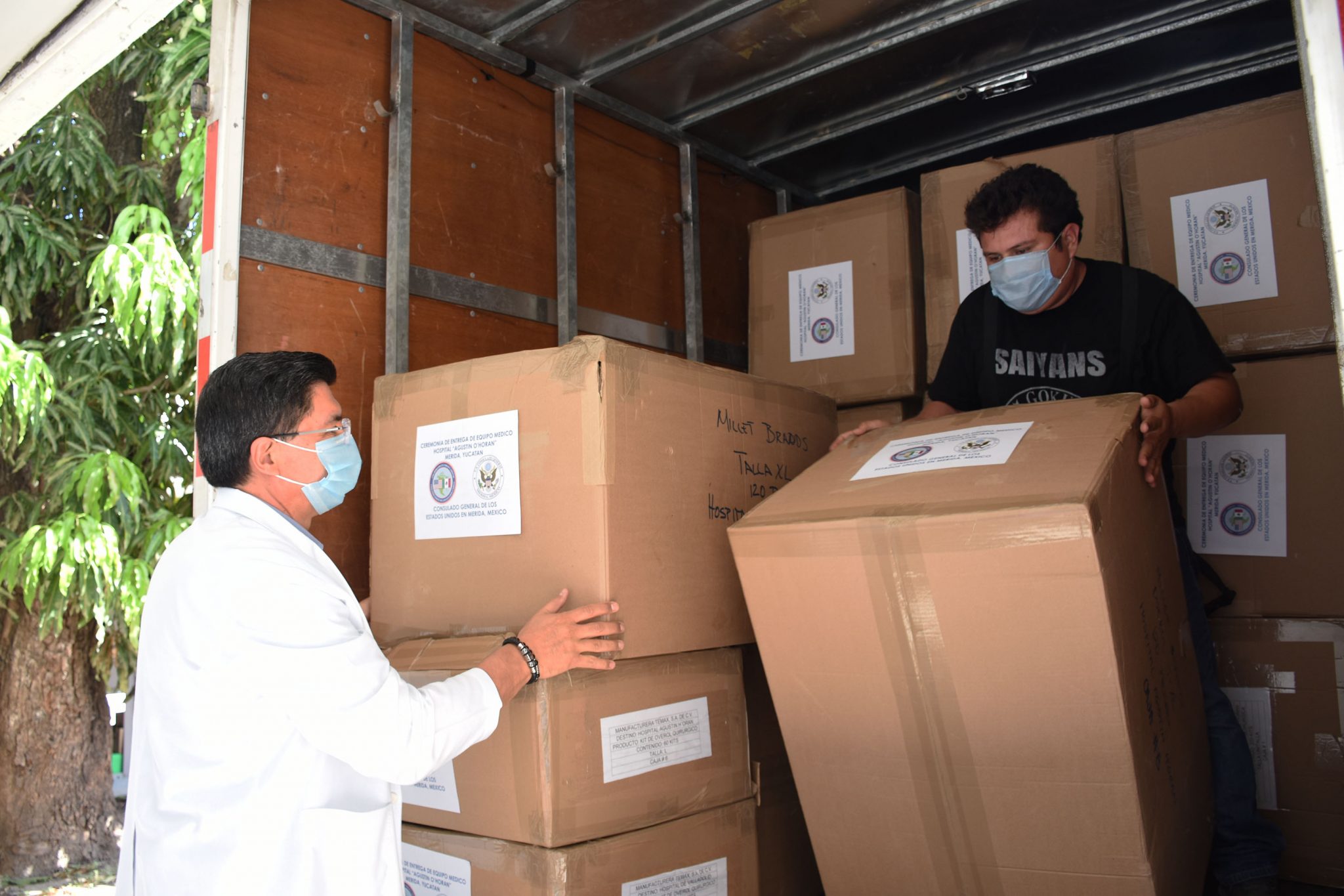 Mérida US Consulate delivers support material and equipment - The ...