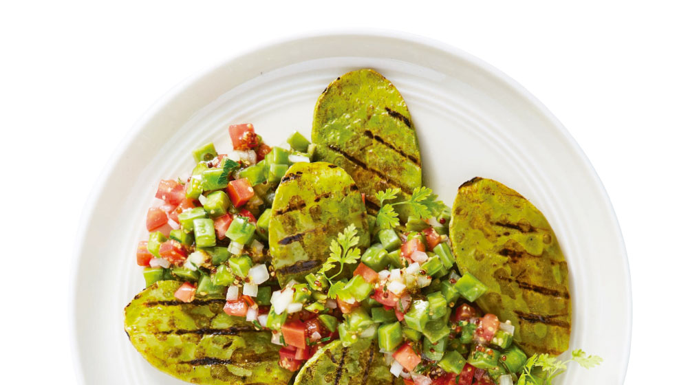 Ensalada Mexican de Nopales (Mexican Nopales Salad) - Healthy Living