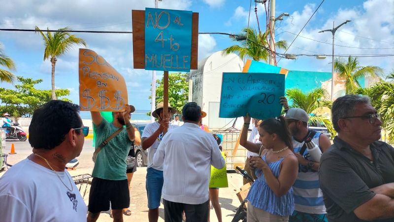 Protesters disrupt Mara Lezama's event in Cozumel – The Yucatan Times