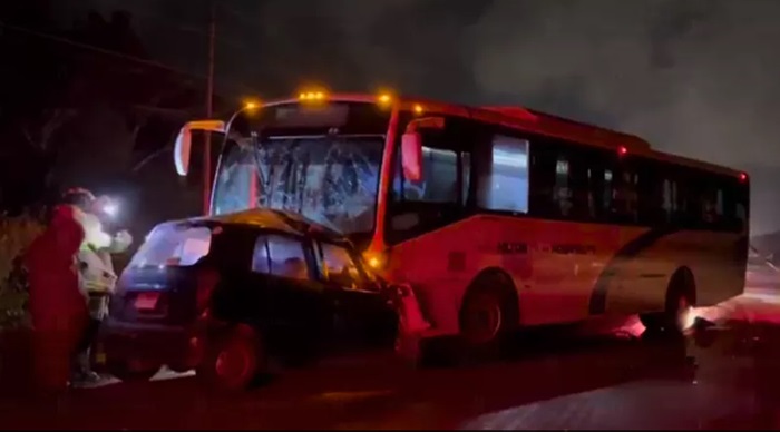 Fatal crash on the Felipe Carrilo Puerto Tulum highway The